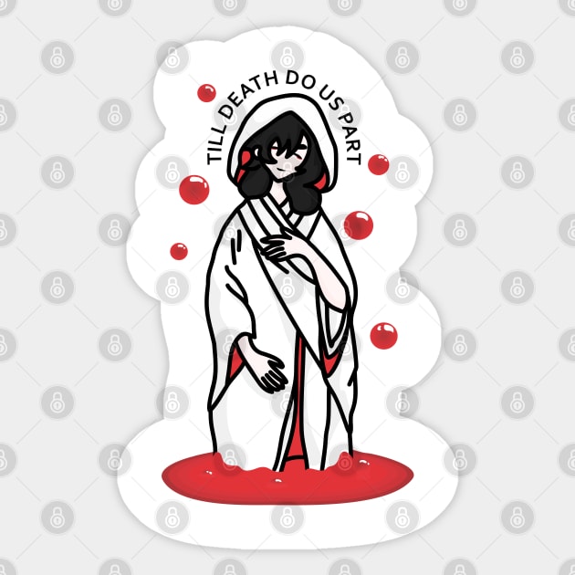 Till Death Do Us Part Sticker by sadpanda